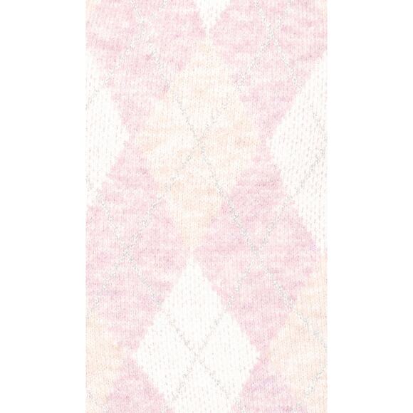 LOVERS + FRIENDS CASEY LUREX ARGYLE MINI SKIRT SIZE SMALL - Picture 5 of 8